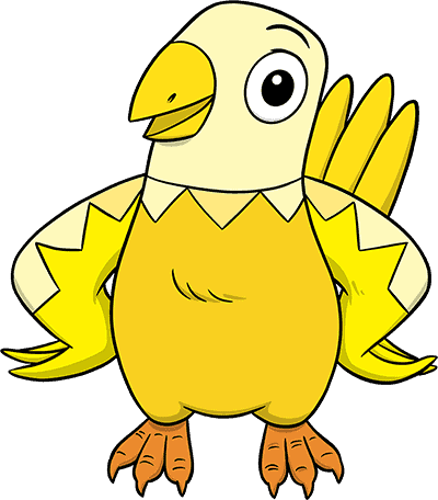 Pixelbird Mascot