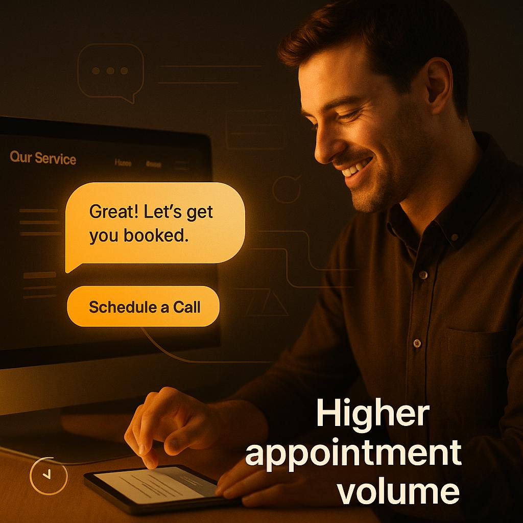 higher appointment volume