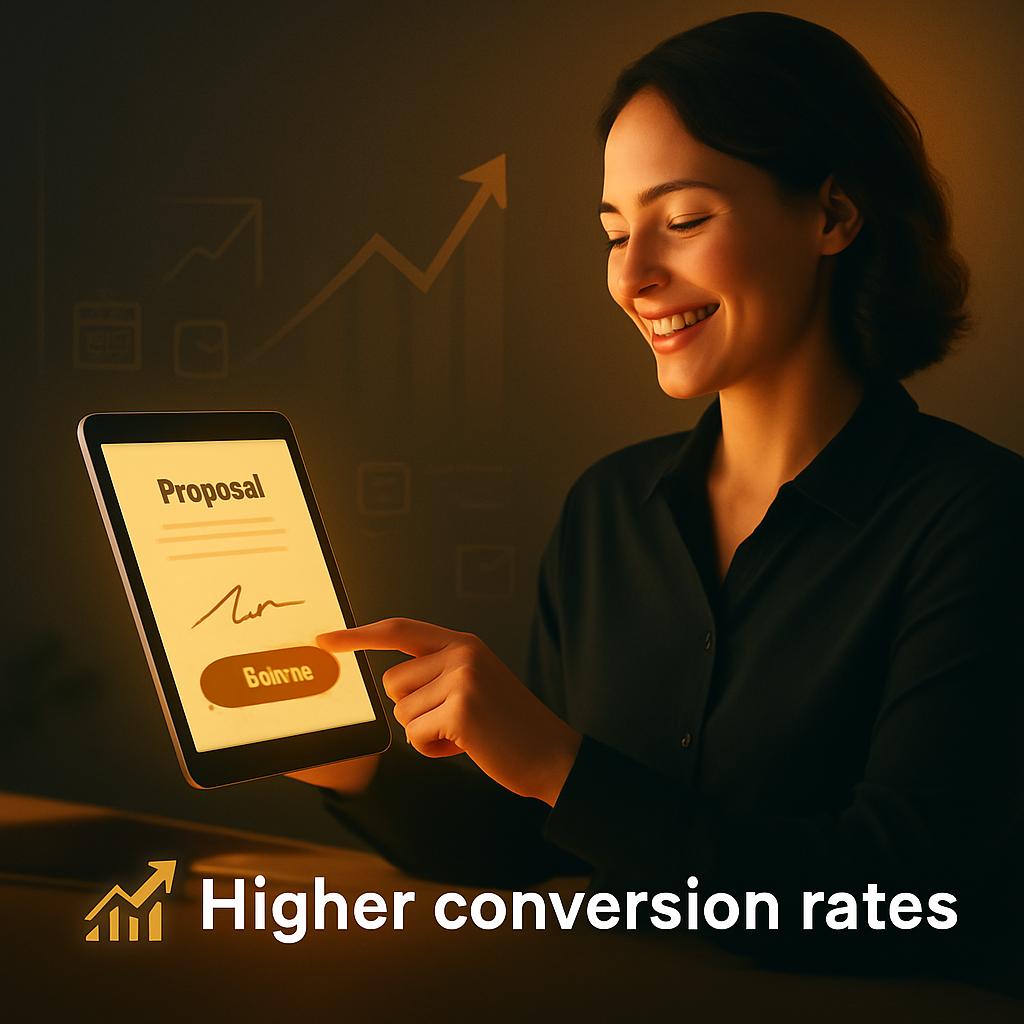 higher conversion rates