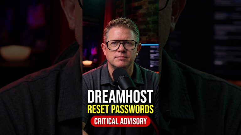 DreamHost Resets Passwords After Unexplained Incident