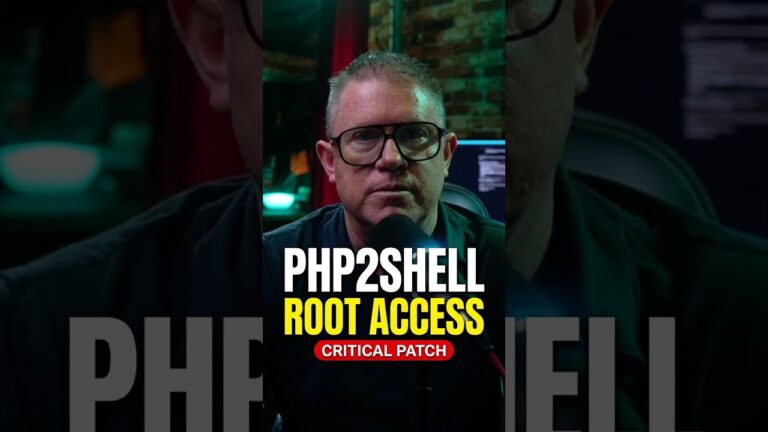 Secure Your Servers in Minutes Before PHP2Shell Strikes #cybersecurity #tutorial